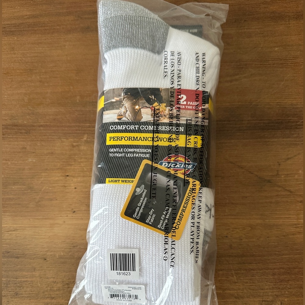 2-Dickies 2 pack compression socks
